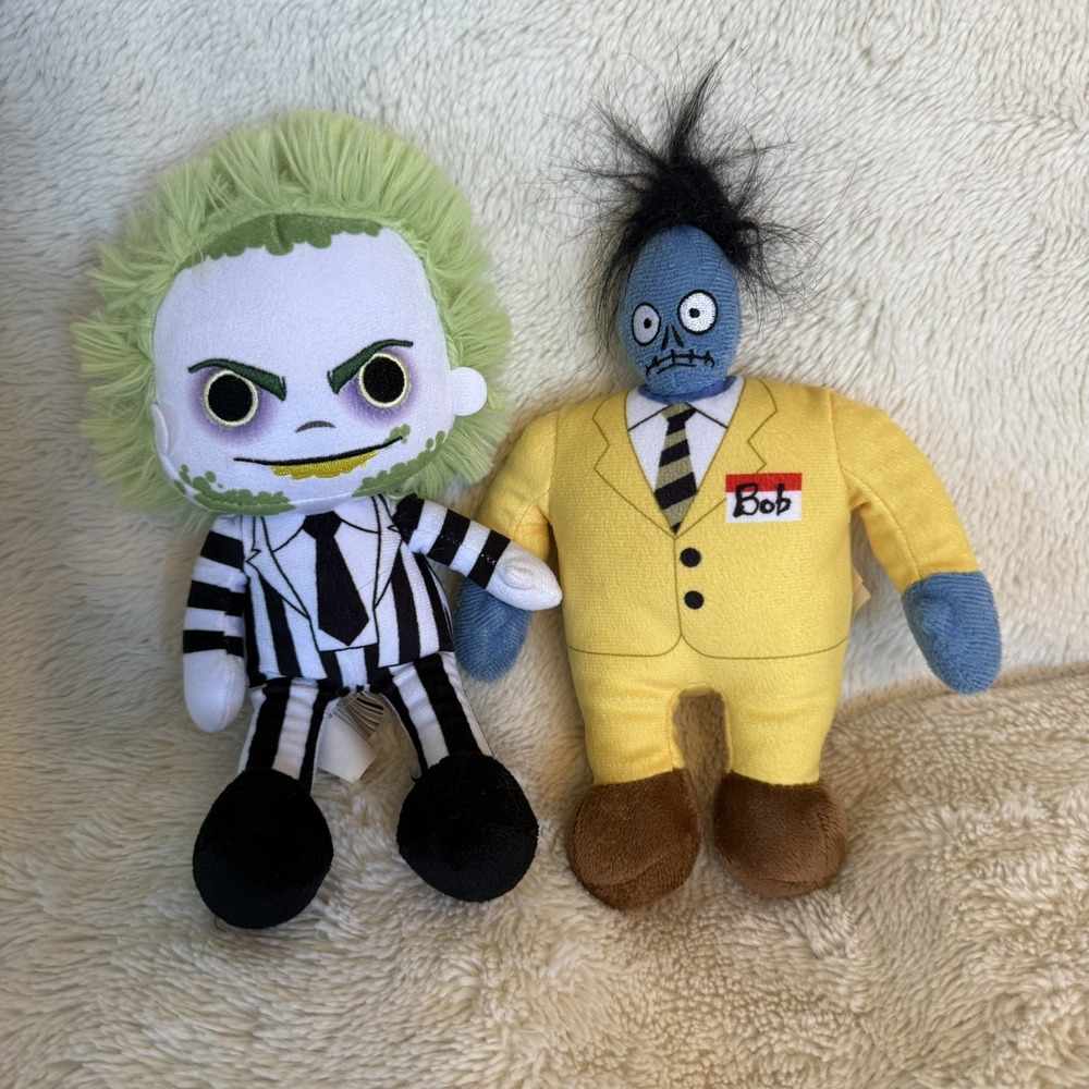 Just Play Beetlejuice Beetlejuice and Bob Plush 8 inch